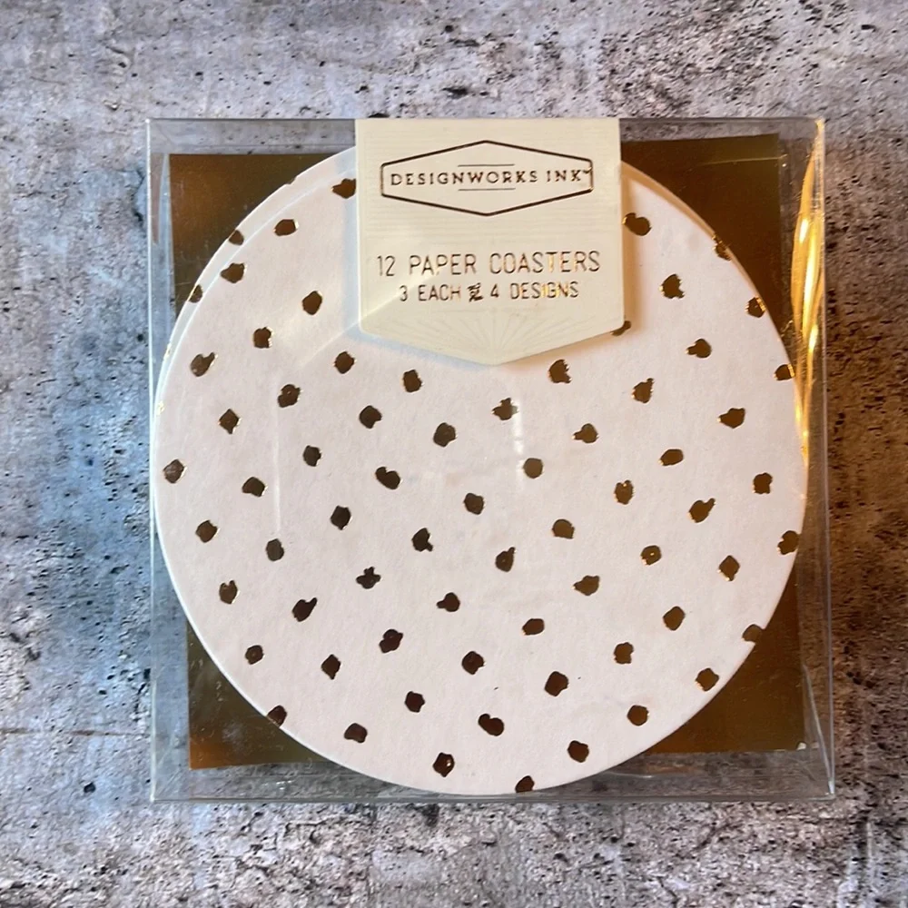 Designworks Ink Coaster Set - Picture 2 of 9